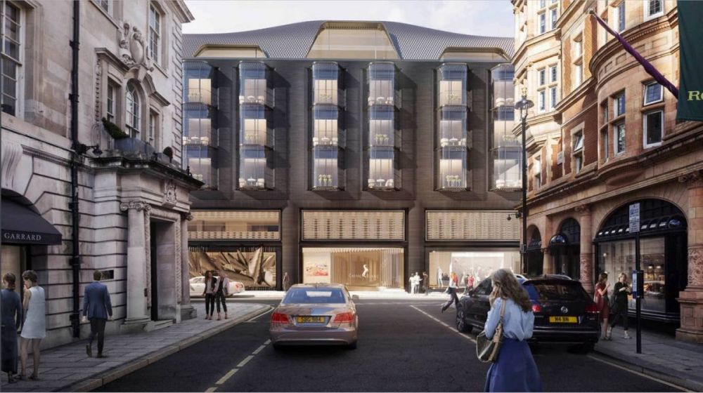 First look at designs for £500 million London hotel from chain favoured by royals.