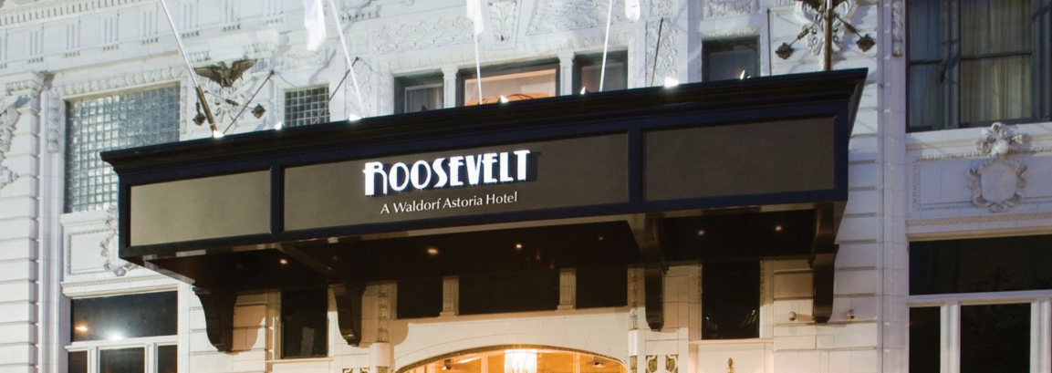 Have you ever stayed at The Roosevelt hotel in New Orleans